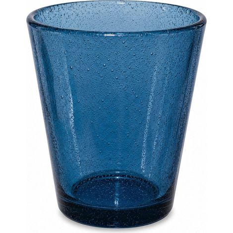 Zani Serafino ME.HO. GLASS - Bicchiere in Vetro Deep Blu