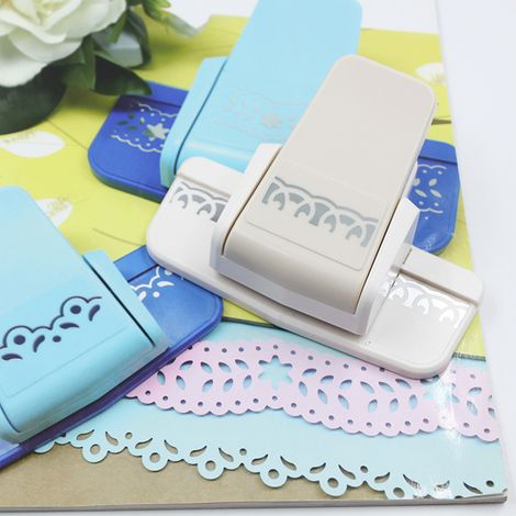 Bordure bordure artisanat poinçon diamant fleurs perforateur fleurir carrés pour étiquettes cadeaux projets de bricolage artisanat en papier fabrication de cartes Scrapbooking (1/5)
