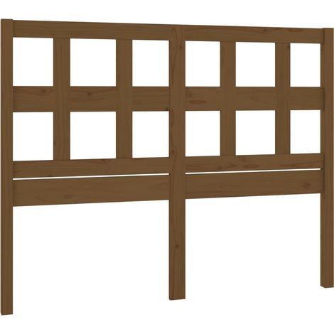 Maison Exclusive - Cabecero de cama madera maciza pino marrón mie