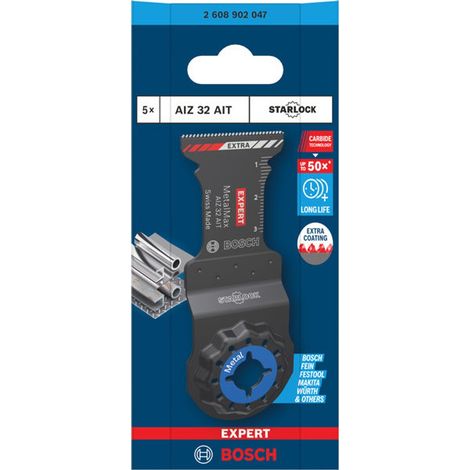 Bosch EXPERT Tauchsägeblatt AIZ 32 AIT MetalMax, 32 x 40 mm, 5-tlg.