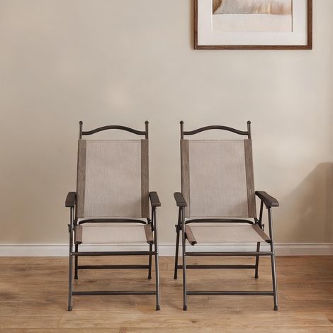 Chaise de salle à manger marrone 56 x 62 x 97 cm (1/5)