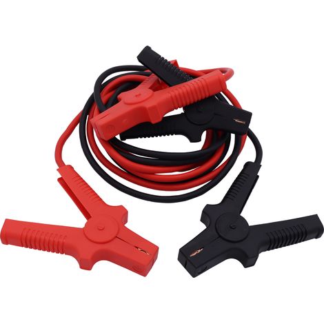 Topcar – Câble de démarrage 12V – CABLEDEM16 – Longueur 3 m – Pour moteur essence jusqu'à 2,5 L – Intensité max 220A – Homologation TUV/GS (1/4)