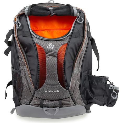 Sac à dos pour chiens jusqu'à 10 kg, adapté à l'avion & confortable
