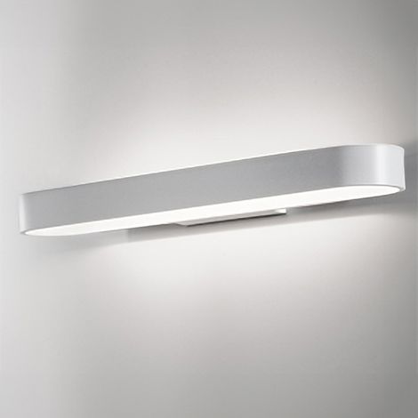 Applique Cip Linéaire Led 15,5W En Aluminium Blanc Mat 42,5Cm, Design Moderne Pour Éclairage Intérieur, Température De Lumière 3000K, Ip20