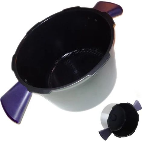 Pentola cucina moulinex cookeo 6 litri maniglie ergonomiche