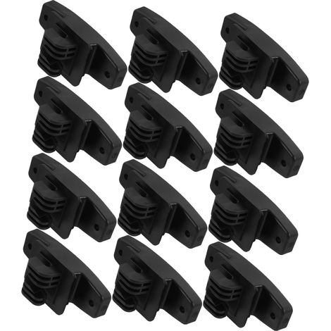 Isolateurs De Clôture Électrique Soi-même pour Usage Agricole 50 Pièces en Polypropylène Solide Accessoires Isolants pour Poteaux Et Fils De Clôture Bovine sans Risque (1/5)