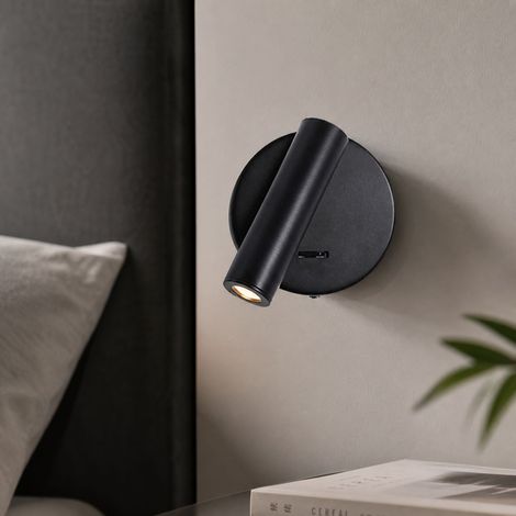 Applique murale LED 3W style nordique, lumière chaude 3000K non éblouissante. Corps en aluminium et fer (1/5)