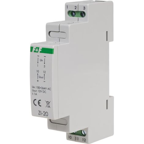 Fuente de alimentación conmutada de 12 W y 12 V F&F 6417