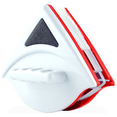 Lave Vitre Magnétique, Nettoyeur Vitre, Double Face pour Fenêtres de 15-24 mm, Professionnel, Comprend 6 Éponges, 4 Balais d'Essuie-Glace et 12 Ajusteurs d'Éponge au Total (Nettoyeur) (1/5)