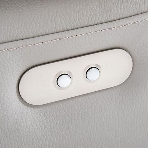 Elektrische Fernbedienung für Relaxsessel, Zinklegierung, 2 Tasten, 5 Pins, Steuerschalter für Sofaliftsessel (1/5)