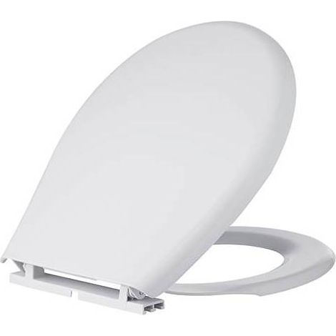 SIÈGE DE WC UNIVERSEL POUR BÉBÉ AVEC CHARNIÈRE UNIBLOCK Dimensions : Blanc