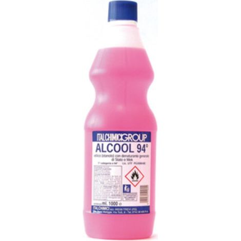 ALCOOL DENATURATO 94 CERTIFICATO LT. 1 (LA SOVRANA) ITALCHIMICI PZ 12,0