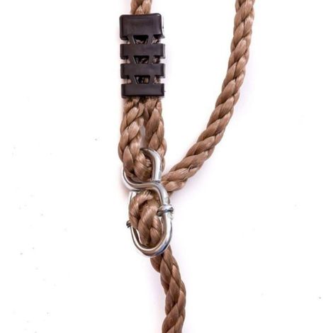 Kit de cordes : 2 x cordes d'extension réglables pour balanoire 110-180 cm avec suspension Label (1/4)