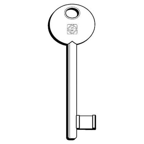 CHIAVE TIPO PATENT OTTONE 6P7MP - PASSEPARTOUT