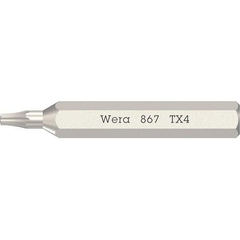 WERA Bit 867/0 Micro TX 4 L.30mm WERA (1/4)
