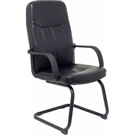 Foröl Aragón 262SPNE Chaise de bureau noir simili cuir (1/5)