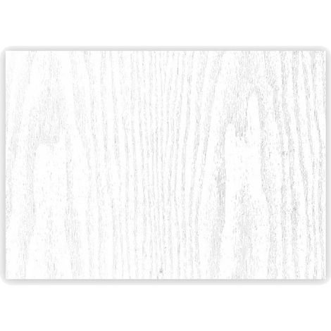 Rouleau Sticker Bois blanc - 45 x 150 cm (1/2)