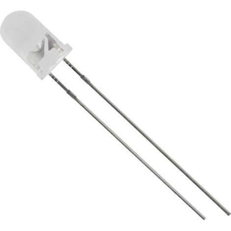 TRU COMPONENTS LED bedrahtet  Blau Rund 5 mm 1000 mcd 40 ° 20 mA