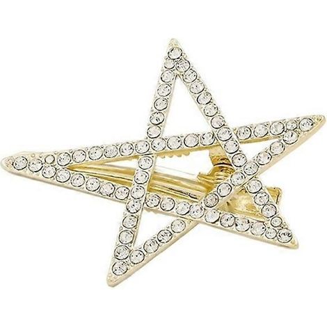 Barrettes étoiles creuses bébé, pinces à cheveux star, accessoires cheveux nourrisson, clips capillaires étoilés pour enfants. (1/4)