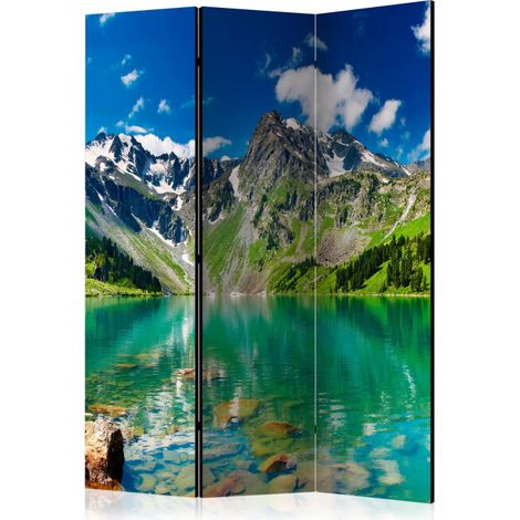 Paravent 3 Volets "Mountain Lake" 135x172cm (1/2)