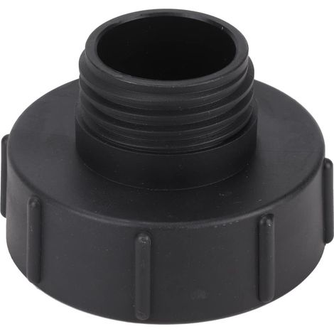 Youyijia IBC Adapter Feingewinde auf Grobgewinde 100 mm Tonnenlaufgelenk aus Kunststoff für IBC Wassertank Regentonnen Wasserhahn Container (1/5)