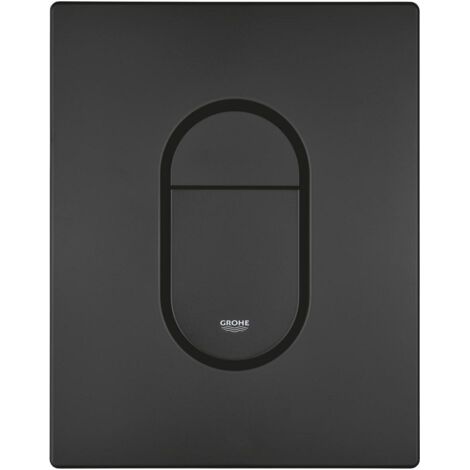 Grohe Arena Cosmopolitan - Plaque de commande WC, noir fantôme 38844KF0