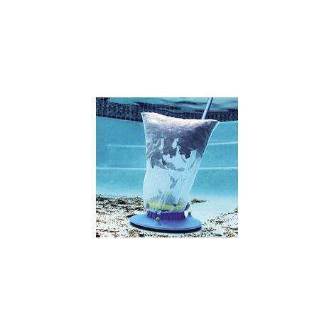 Aspirateur de feuilles de piscine - Épuisette de fond luxe - Nettoyage rapide - Kit d'entretien inclus