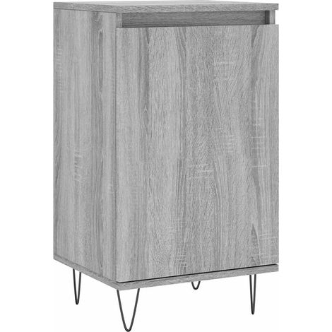 Maison Exclusive - Aparador madera de ingeniería gris Sonoma 40x3