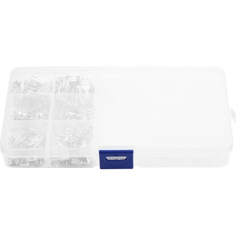 Kit de 270 connecteurs à sertir cosses plates mâle et femelle avec gaine isolante (1/5)