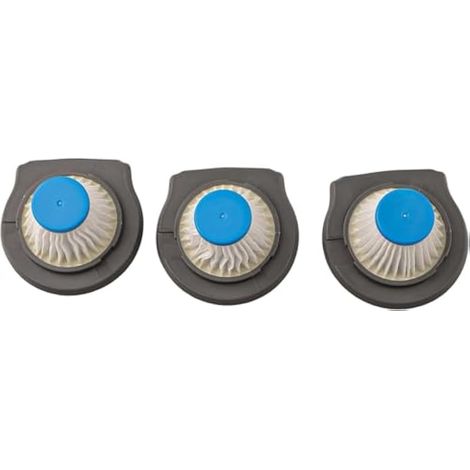 Lot de 3 filtres lavables pour aspirateur à main Black & Decker pour Dust Buster Clean Slim et Reviva Series (1/5)