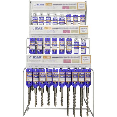 Displays y Presentaciones - 4995 - Disp. 01 - Broca-Martillo SDS Plus 1 IZAR