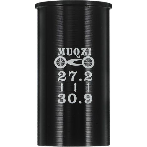 Adaptateur de réduction pour tige de selle Dead Fly, diamètre réglable de 27,2 à 30,9 tours, pour VTT et vélo de route (noir)-Black