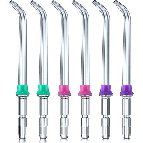 tte De Pulvrisation Dentaire Classique De Remplacement En 6 Pices Accessoire De Tte De Pulvrisation Dentaire Pour Waterpik Flushers Et Autres Irri (1/5)