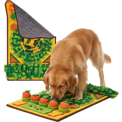 Gioco Olfattivo Per Cani – Tappeto Interattivo 79x48,5 Cm Facile Da Pulire