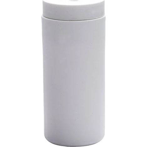 Botella con compartimentos, de silicona, con capacidad para 240 ml, color blanco. (1/2)
