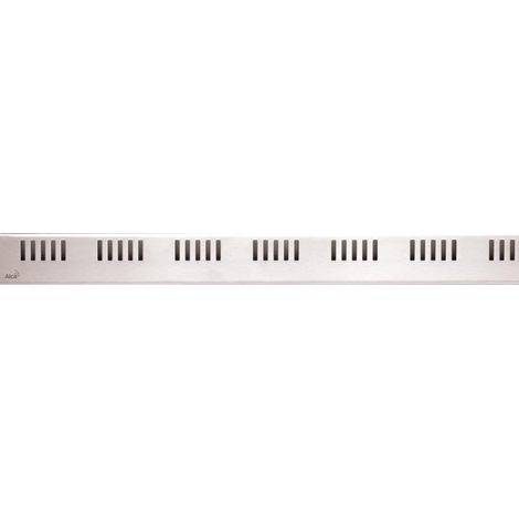 Alcadrain Grilles - Grille pour caniveau à douche linéaire 950 mm, inox poli DREAM-950L (1/3)