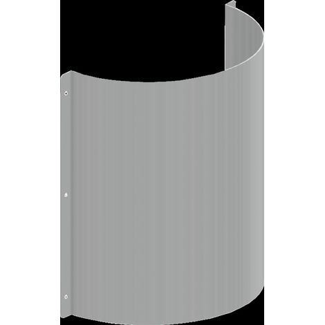 KWC Siphonabdeckung, CAMPUS, Edelstahl, 340x365x150 mm, für Reihenurinal (1/2)