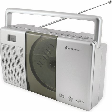 soundmaster RCD1185 CD-Radio UKW CD Grau (1/3)