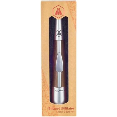 Gastorch - Laguiole - Chalumeau Métal - 16,5 cm - Cuisine - Caraméliser, Griller, Flamber (1/4)