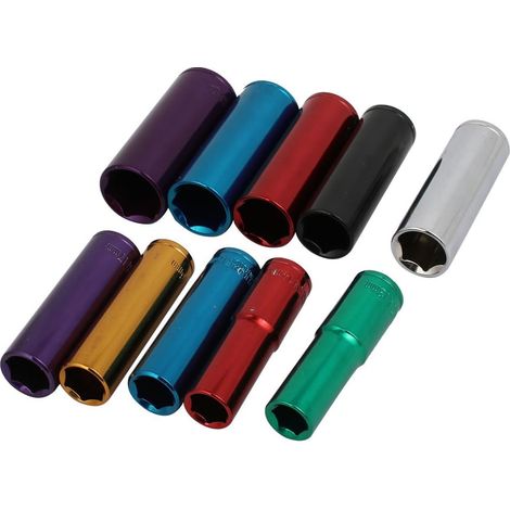 1/2-Zoll-Vierkantantrieb Multi-Size-Cr-V 6-Punkt-Adapter for long Buchsen (1/2)