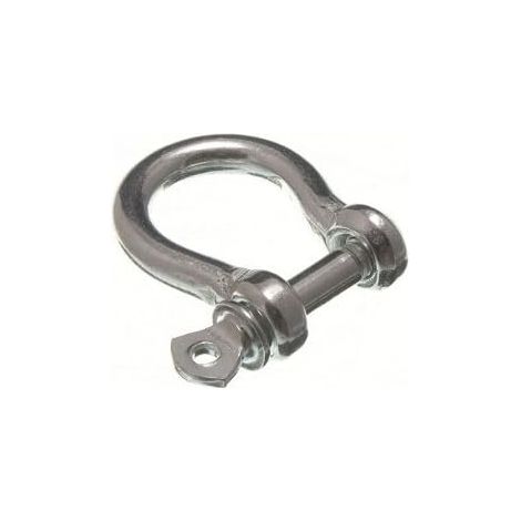 One Stop DIY We Search You Save Lot de 10 maillons d'attelage en acier galvanisé 5 mm