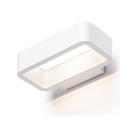 Lampada TAPA da parete bianco  230V LED 6W IP54  3000K