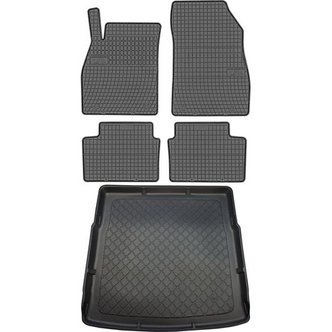Opel Insignia A Kombi de 01.2009 a 08.2017 SET - Alfombrillas de goma para coche + alfombrilla para maletero (1/5)