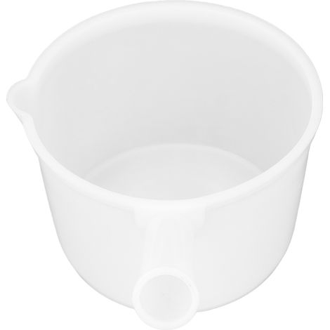 Louche en plastique à manche court, blanche, pour l'agriculture, le jardin, la salle de bain et la cuisine, pour verser les légumes. (1/5)
