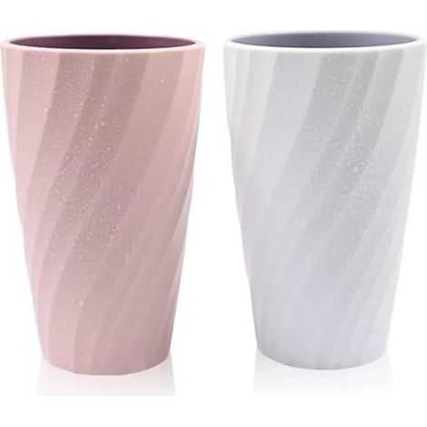 Tasse à brosse à dents - Non spécifié - 2 PCS - Incassables - Doux - Durable (1/4)