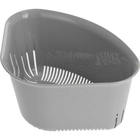 Eck-Abtropffläche für Küchenspüle für Gemüse und Obst 23x16,5 cm (1/2)