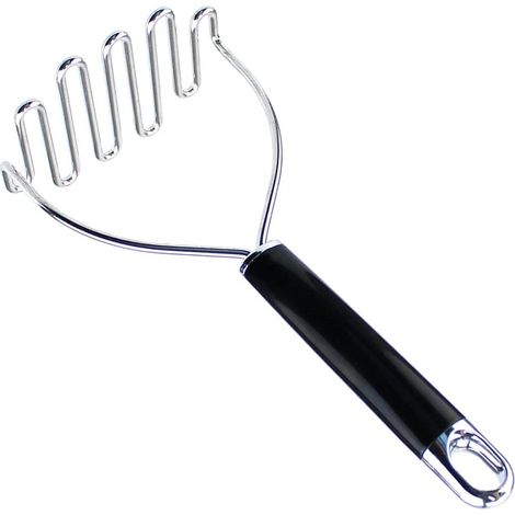 Presse-purée de cuisine en acier inoxydable de qualité supérieure, presse-purée manuel (1/5)