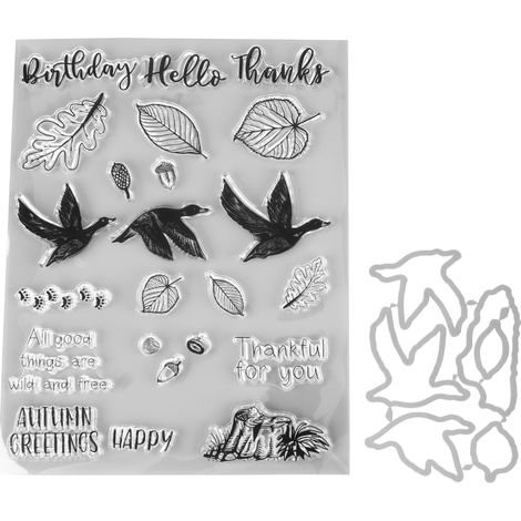 Tampons transparents DIY durables et réutilisables pour scrapbooking décoratif (1/5)