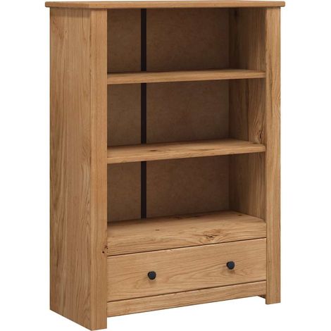 Maison Exclusive - Bücherregal 80 x 35 x 110 cm Massivholz Panama