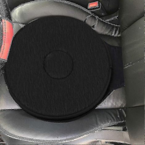 Coussin de siège pivotant pour voiture pour personnes âgées, rotation à 360°, antidérapant (1/3)